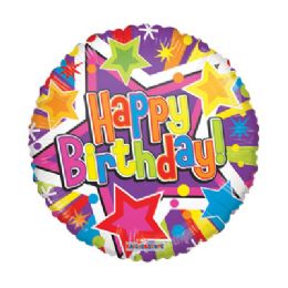 100 Wholesale Cv 18 Ds Colorful Stars B-Day Gelli