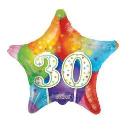 100 Pieces Cv 18 Dv Candles #30 Star - Balloons & Balloon Holder