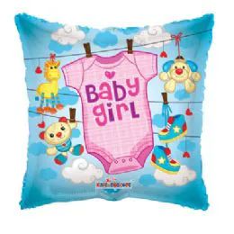 100 Pieces Cv 18 Dv Baby Girl Clothes sq - Balloons & Balloon Holder