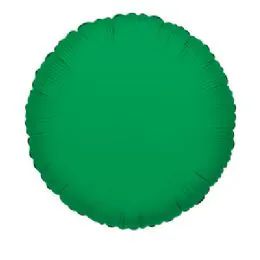 100 Pieces Cv 18 Ds Round Emerald Green - Balloons & Balloon Holder