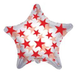 100 Wholesale Cv 22 Ds Red Stars Shape Clv