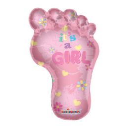 100 Wholesale Cv 36 Pkg Js Baby Girl Footprint