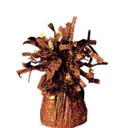 72 Pieces Wght Tinsel Brown 4.75oz - Party Novelties