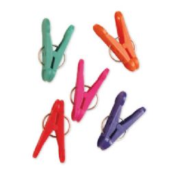 10 Pieces Wght CliP-N Asst Colors100ct - Balloons & Balloon Holder