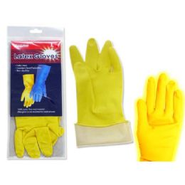144 Wholesale Gloves Latex 1 Pair Large