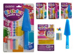 144 of 49 Piece Birthday Candle Set