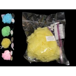 144 Pieces Pediure Brush 4 In 1+50gm Ball - Manicure and Pedicure Items
