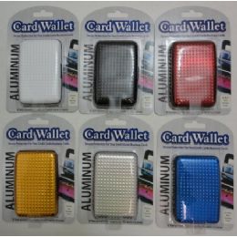 36 Pieces Aluminum WalleT-Solid Color - Wallets & Handbags