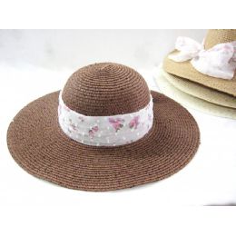 36 Pieces Ladies Summer Hat Assorted Colors - Sun Hats