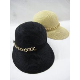 36 Wholesale Ladies Visor Summer Hat Assorted Colors