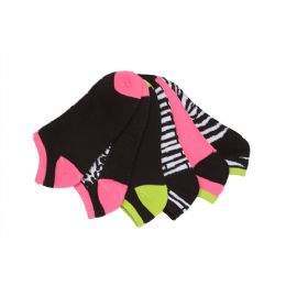 192 Wholesale Women's 6 Pair Pack Ankle Socks