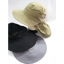 36 Wholesale Ladies Summer Hat Assorted Color
