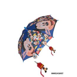 18 Wholesale Disney Mickey Mouse Kids Blue Umbrella
