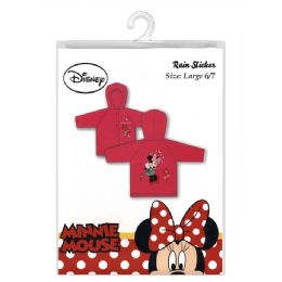 24 Wholesale Minnie Mouse Raincoat Size 2-3