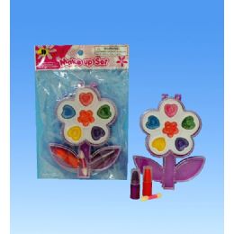 144 Pieces Flower Make Up In Poly Bag - Girls Toys