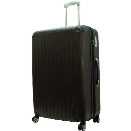 3 Pieces "E-Z Roll" 30" Hardshell LuggagE-Dark Brown - Travel & Luggage Items