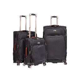 2 Pieces "E-Z Roll" 3pc Double Spinner Wheels Luggage - Travel & Luggage Items
