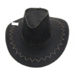 48 Wholesale Men's Fashion Cowboy Hat