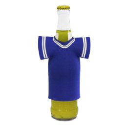 72 Units of Jersey Foam Bottle Holder In Royal - Cooler & Lunch Bags