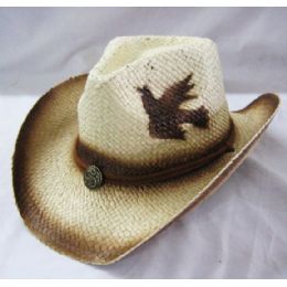 36 Wholesale Fashion Design Straw Cowboy Hat