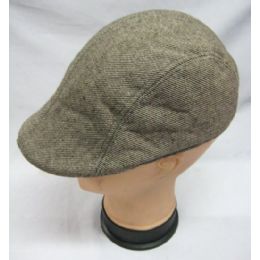 48 Wholesale Mens Beret Hat Assorted Color