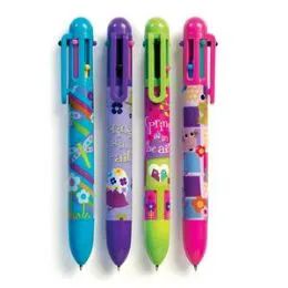 24 Wholesale Spring Is In The Air 6-Color Pen