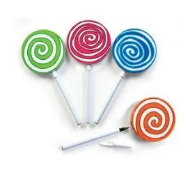 48 Wholesale Lollipop Memo Pad With Pen Set