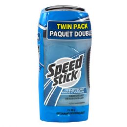 18 Pieces Men's Speed Stick 3.25oz Ocean Surf Gel 2pk - Deodorant