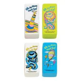 48 Wholesale Oh The Places You Ll Go Beveled Eraser