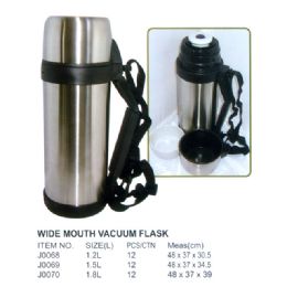 12 Wholesale 1.8l Wide Mouth Vacuum Flask