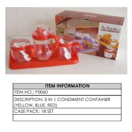 18 Wholesale Condiment Container 3 In 1