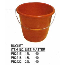 40 Pieces Bucket 15 L - Buckets & Basins