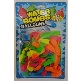 72 Wholesale 100pc Large Water Balloons With Filler
