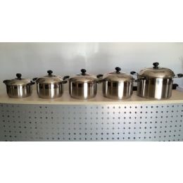 2 Pieces 18-26 Cm Stock Pot Set - Pots & Pans