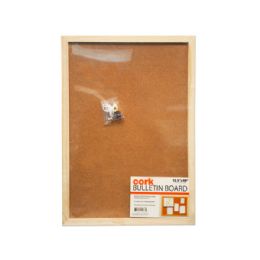12 Pieces Cork Bulletin Board - Dry Erase