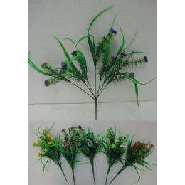 144 Pieces 7 Stem Plastic Flower - Artificial Flowers