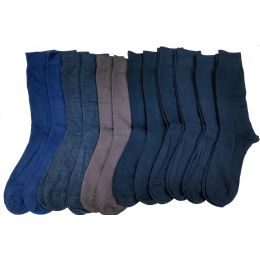 240 Pairs Mens Solid Colors Cotton Dress Socs - Mens Dress Sock
