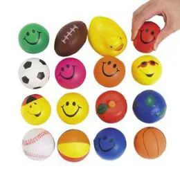 50 Wholesale Stress Ball Assortment