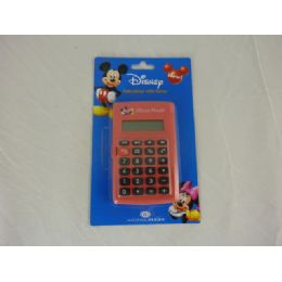 144 Wholesale Calculator Electronic Mickey