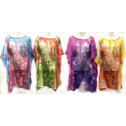 12 Pieces Assorted Colors, 1 Size Fits Most - Women's Cover Ups