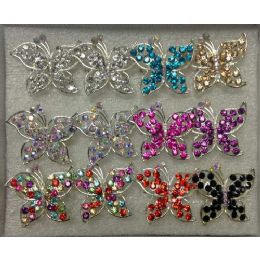 96 Pieces Fashion Butterfly Ring - Rings
