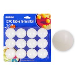 96 Wholesale Table Tennis Ball 12pc/set