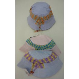 72 Wholesale Girls Bucket Hat [plaid]