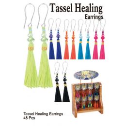 48 Pieces Tassel Healing Earrings - Earrings