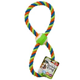 96 Pieces Dbl Ring Tug Pet Toy - Pet Toys