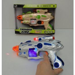 24 Pieces Thunder Fire Light 'n Sound Gun - Toy Weapons