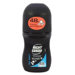 60 Wholesale Right Guard Roll On 50ml Cool Impact