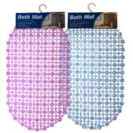 36 Wholesale Bath Mat Dots Solid