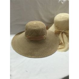 24 Pieces Ladies Fashion Sun Hat With Bow - Sun Hats