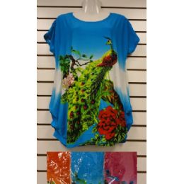 24 of Womans ShirT-Peacock